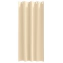 ZASŁONY Z ZASŁONAMI 2 PCS KREMOWY 245X 140CM POLIESTER