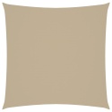 ŻAGIEL PRZECIWSŁONECZNY WODOODPORNY OGRODOWY MARKIZA TARAS 3X3M BEŻOWY