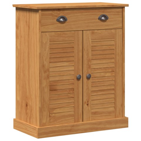 ZESTAW MEBLI ŁAZIENKOWYCH 2 SZT. BRĄZOWY 67,5X34X80CM