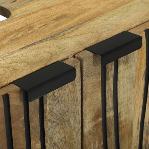 ZESTAW MEBLI ŁAZIENKOWYCH Z PÓŁKĄ 2 SZT. BRĄZOWY STANDARDOWE