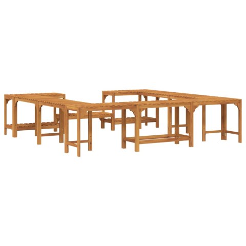 OTOCZENIE WANNY Z HYDROMASAŻEM BRĄZOWY 230X 230CM