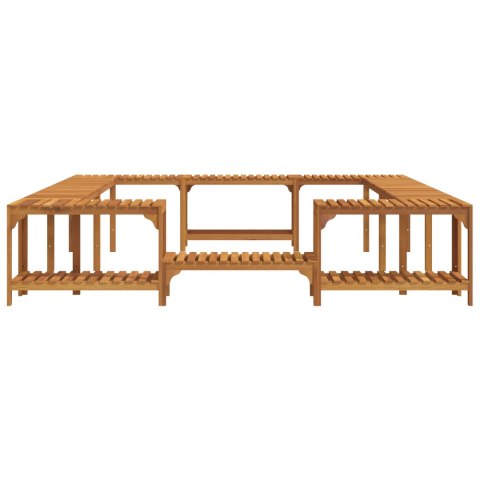 OTOCZENIE WANNY Z HYDROMASAŻEM BRĄZOWY 250X 250CM