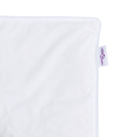 KOŁDRA Z PODUSZKĄ 2 PCS BIAŁY 140X 200CM PUCH