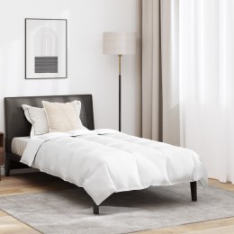 KOŁDRA Z PODUSZKĄ 2 PCS BIAŁY 140X 200CM PUCH