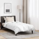 KOŁDRA Z PODUSZKĄ 2 PCS BIAŁY 140X 220CM PUCH