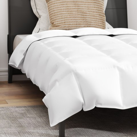 KOŁDRA Z PODUSZKĄ 2 PCS BIAŁY 140X 220CM PUCH