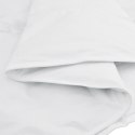 KOŁDRA Z PODUSZKĄ 2 PCS BIAŁY 140X 220CM PUCH