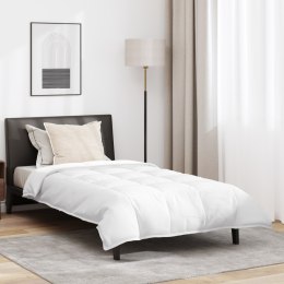 KOŁDRA Z PODUSZKĄ 2 PCS BIAŁY 135X 220CM PUCH