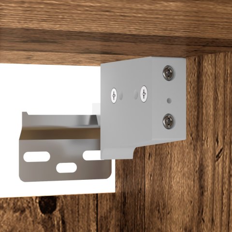 KOMODA Z PÓŁKĄ STARE DREWNO ŚREDNI