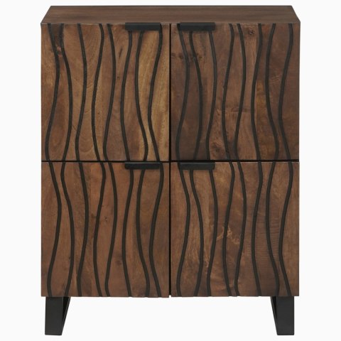 SZAFKI I REGAŁY NA MEDIA Z PÓŁKĄ INNY BRĄZOWY 60X33.5X75CM