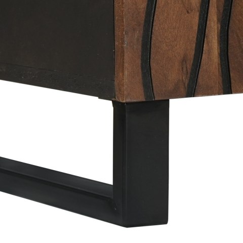 SZAFKI I REGAŁY NA MEDIA Z PÓŁKĄ INNY BRĄZOWY 60X33.5X75CM