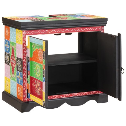 SZAFKA POD UMYWALKĘ UMYWALKOWA DREWNIANA MANGO 60X35X55 KOLOROWA