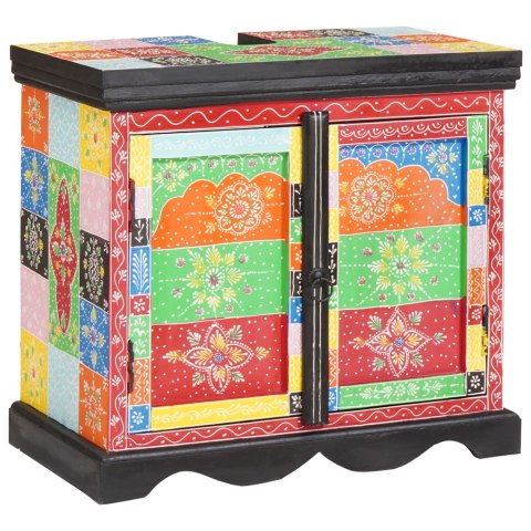 SZAFKA POD UMYWALKĘ UMYWALKOWA DREWNIANA MANGO 60X35X55 KOLOROWA