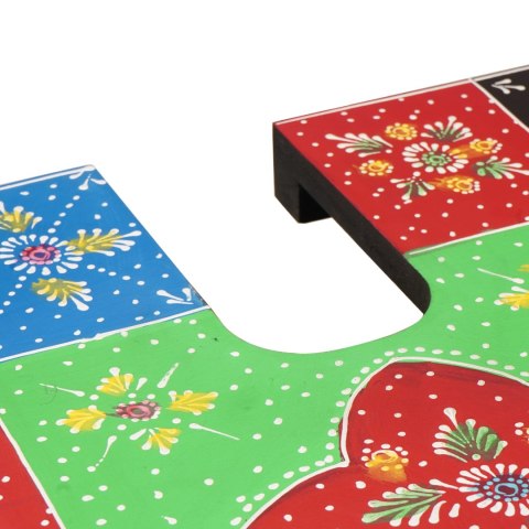 SZAFKA POD UMYWALKĘ UMYWALKOWA DREWNIANA MANGO 60X35X55 KOLOROWA