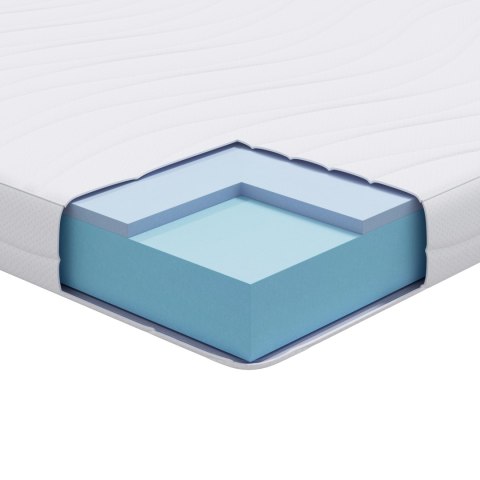 MATERACE BIAŁY 160X 200CM 100% MATERIAŁ POLIESTROWY