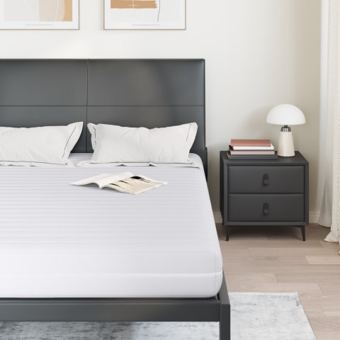 MATERACE BIAŁY 140X 200CM 100% MATERIAŁ POLIESTROWY