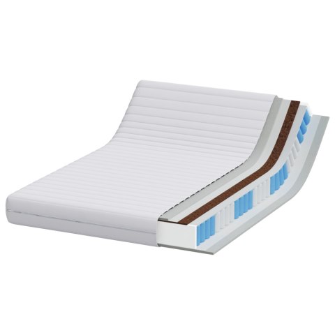 MATERACE BIAŁY 140X 200CM 100% MATERIAŁ POLIESTROWY