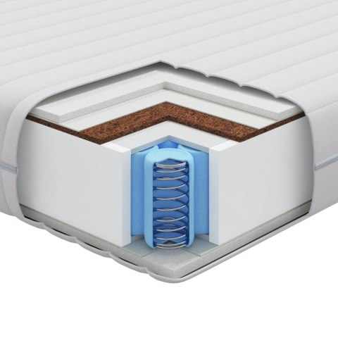 MATERACE BIAŁY 90X 200CM 100% MATERIAŁ POLIESTROWY