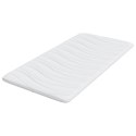 VidaXL Podkłady na materac Biały 120 x 200 cm Poliester bez kleju