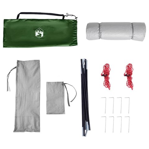 NAMIOT Z DACHEM INNY ZIELONY I CZARNY 280X220X176CM