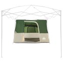 NAMIOT Z DACHEM INNY ZIELONY I CZARNY 280X220X176CM