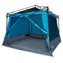 NAMIOT Z DACHEM INNY Z WENTYLACJĄ POWIETRZNĄ NIEBIESKI I CZARNY 291X291CM