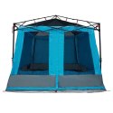 NAMIOT Z DACHEM INNY Z WENTYLACJĄ POWIETRZNĄ NIEBIESKI I CZARNY 291X291CM