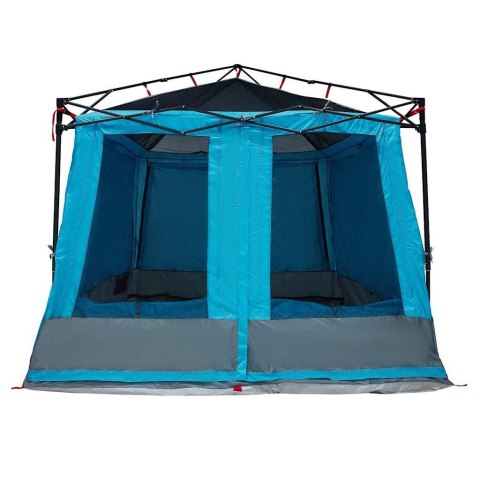 NAMIOT Z DACHEM INNY Z WENTYLACJĄ POWIETRZNĄ NIEBIESKI I CZARNY 291X291CM