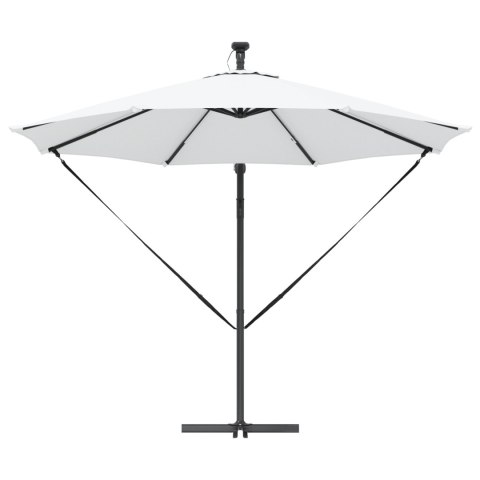 PARASOL BANANA NA WYSIĘGNIKU PIASKOWY 294X294X248CM