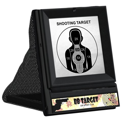 CEL DO AIRSOFTU CZARNY 19X 26X 25CM Z TWORZYWA SZTUCZNEGO