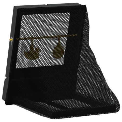 CEL DO AIRSOFTU CZARNY 19X 26X 25CM Z TWORZYWA SZTUCZNEGO