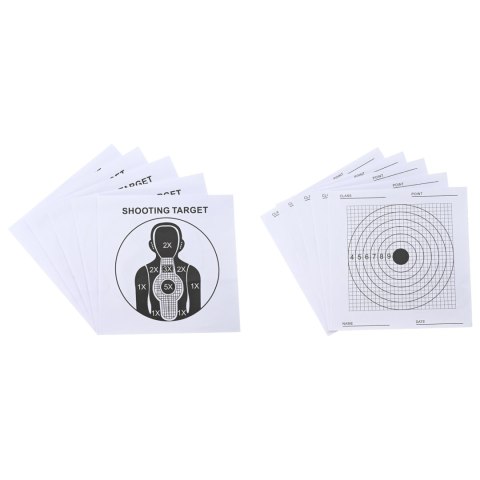 CEL DO AIRSOFTU CZARNY 19X 26X 25CM Z TWORZYWA SZTUCZNEGO