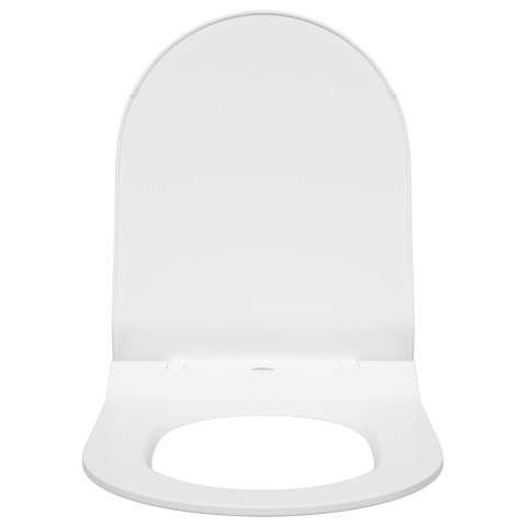 DESKA TOALETOWA BIAŁY 48.5X 36X 5CM POLIPROPYLEN