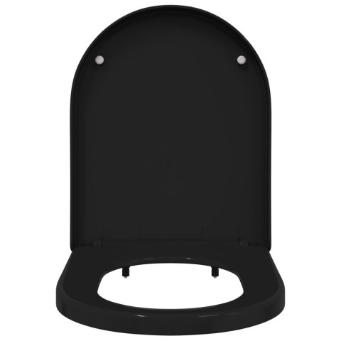 DESKA TOALETOWA CZARNY 48X 36.5X 4.5CM POLIPROPYLEN