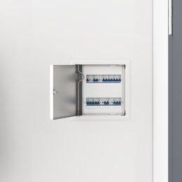 PANEL DOSTĘPU 2 SZT. BIAŁY 20X20CM STAL