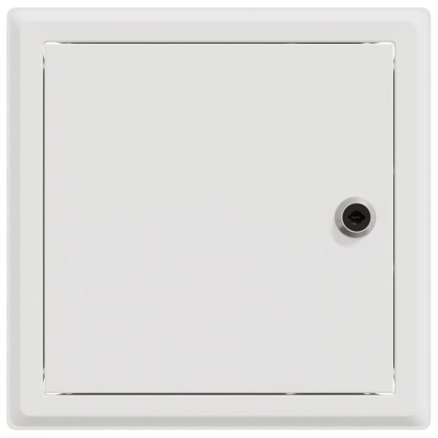 PANEL DOSTĘPU 2 SZT. BIAŁY 20X20CM STAL