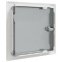 PANEL DOSTĘPU 2 SZT. BIAŁY 20X20CM STAL