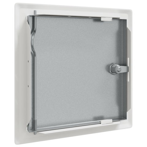 PANEL DOSTĘPU 2 SZT. BIAŁY 20X20CM STAL