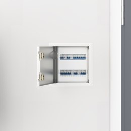 PANEL DOSTĘPU 2 SZT. BIAŁY 20X20CM STAL