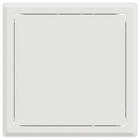 PANEL DOSTĘPU 2 SZT. BIAŁY 20X20CM STAL
