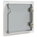 PANEL DOSTĘPU 2 SZT. BIAŁY 20X20CM STAL