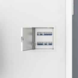 PANEL DOSTĘPU 2 SZT. BIAŁY 20X20CM STAL