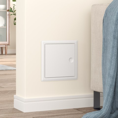 PANEL DOSTĘPU 2 SZT. BIAŁY 20X20CM STAL