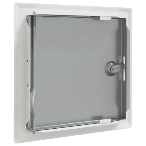 PANEL DOSTĘPU 2 SZT. BIAŁY 20X20CM STAL