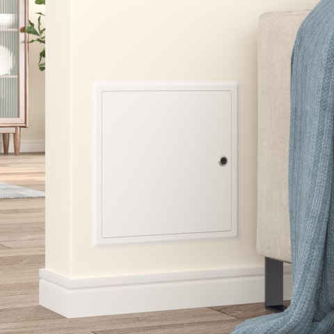 PANEL DOSTĘPU BIAŁY 30X30CM STAL