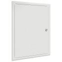 PANEL DOSTĘPU BIAŁY 30X40CM STAL