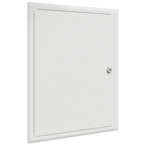 PANEL DOSTĘPU BIAŁY 30X40CM STAL