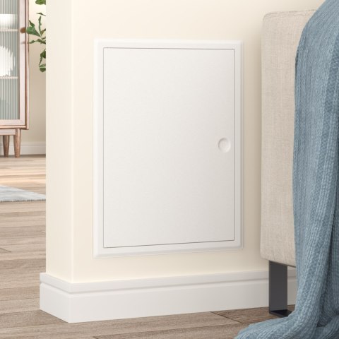 PANEL DOSTĘPU BIAŁY 30X40CM STAL