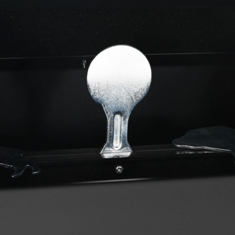 SKRZYNKA NA PUŁAPKĘ NA POCISKI CZARNY 29X22X20CM STAL