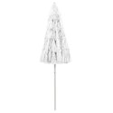 PARASOL PLAŻOWY W HAWAJSKIM STYLU BIAŁY 240CM